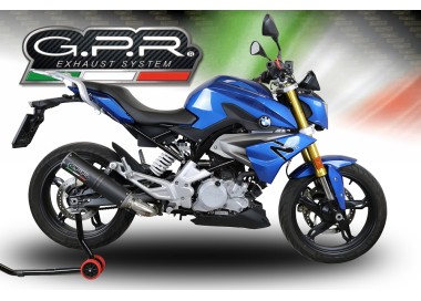 ESCAPE GPR BMW G 310 R 2017/20 e4 M3 BLACK TITANIUM  HOMC