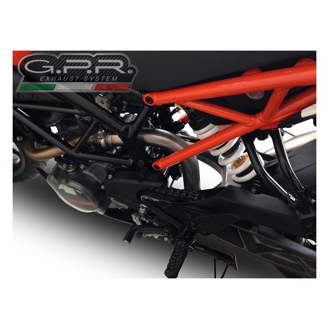 ESCAPE GPR DECATALIZZATORE KTM DUKE 125 2017/18 Tubo elim ESCAPE GPR DECATALIZZATORE KTM DUKE 125 2017/18 Tubo elim