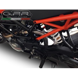 ESCAPE GPR DECATALIZZATORE KTM DUKE 250 2017/18 Tubo elim