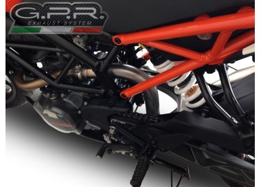 ESCAPE GPR DECATALIZZATORE KTM DUKE 250 2017/18 Tubo elim