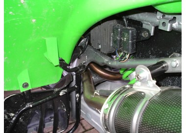 ESCAPE GPR DEEPTONE ATV KAWASAKI KAWASAKI KFX 700 2004/11