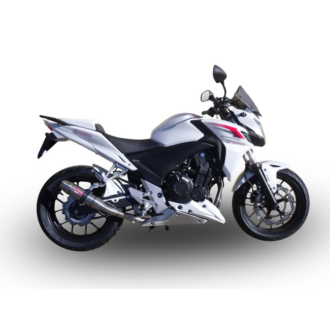 ESCAPE GPR DEEPTONE INOX HONDA CB 500 F euro 4 2016/18 ESCAPE GPR DEEPTONE INOX HONDA CB 500 F euro 4 2016/18