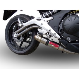 ESCAPE GPR DEEPTONE INOX KAWASAKI ER 6 N - F 2012/16