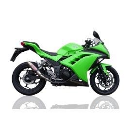 ESCAPE GPR DEEPTONE INOX KAWASAKI NINJA 300 R 2012/16