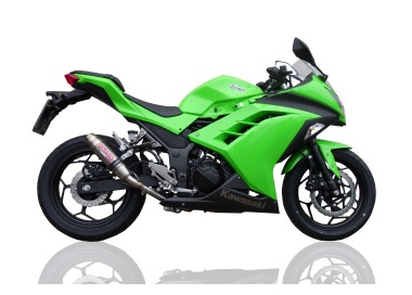 ESCAPE GPR DEEPTONE INOX KAWASAKI NINJA 300 R 2012/16