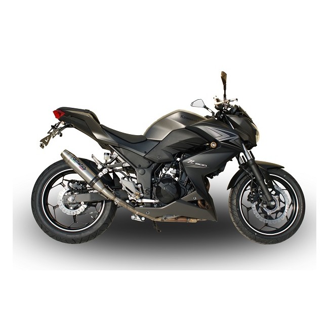ESCAPE GPR DEEPTONE INOX KAWASAKI Z 300 2014/16