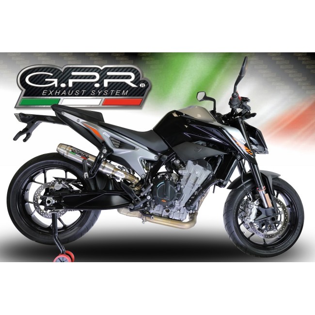 ESCAPE GPR DEEPTONE INOX KTM DUKE 790 2017/18 RACE