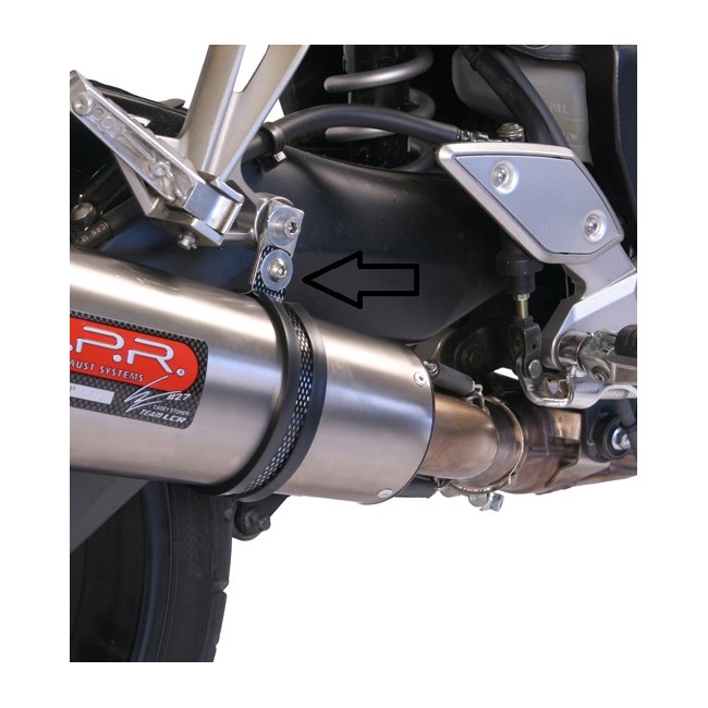 ESCAPE GPR DEEPTONE INOX YAMAHA FZ.1-FAZER 2006/14