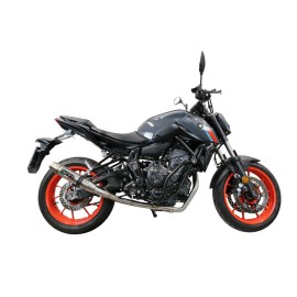 ESCAPE GPR DEEPTONE INOX YAMAHA MT-07 2014/2016 2 IN 1