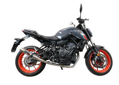 ESCAPE GPR DEEPTONE INOX YAMAHA MT-07 2014/2016 2 IN 1