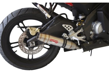 ESCAPE GPR DEEPTONE INOX YAMAHA YZF-R 125 i.e. 2008/13