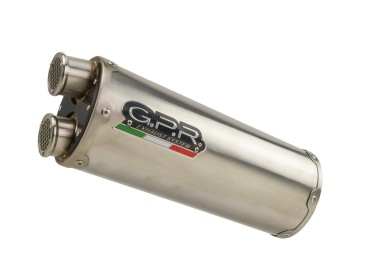 ESCAPE GPR Dual Inox Bmw F 800 Gs 2008/2015
