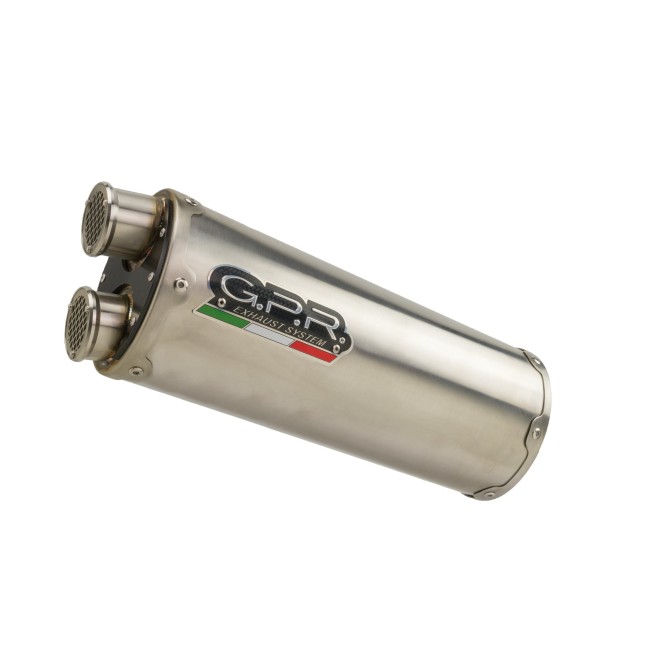 ESCAPE GPR Dual Inox Cf Moto 700 Mt 2023/2024 e5 ESCAPE GPR Dual Inox Cf Moto 700 Mt 2023/2024 e5