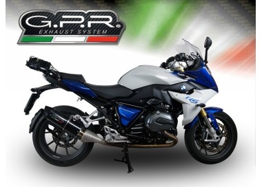 ESCAPE GPR FURORE NERO BMW R 1200 RS LC 2015/16 & 2017 EU