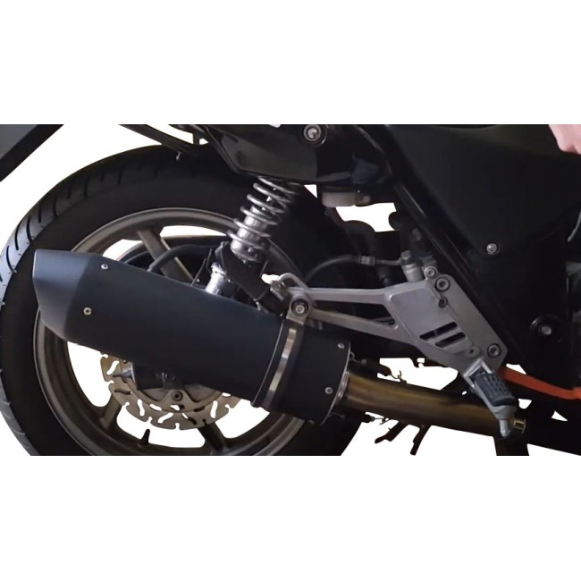 ESCAPE GPR FURORE NERO HONDA CB 500 - S 1993/05 ESCAPE GPR FURORE NERO HONDA CB 500 - S 1993/05