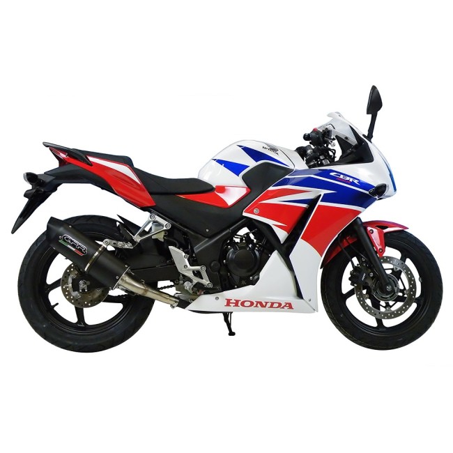 ESCAPE GPR FURORE NERO HONDA CBR 300 R 2014/16