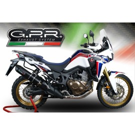 ESCAPE GPR FURORE NERO HONDA CRF 1000 L AFRICA TWIN 2015/