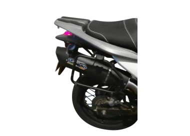 ESCAPE GPR FURORE NERO HONDA TRANSALP XL 700 V 2007/14