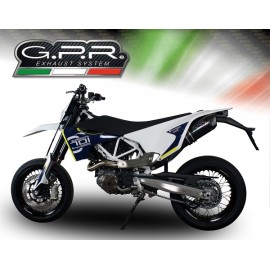 ESCAPE GPR FURORE NERO HUSQVARNA SUPERMOTO 701 / ENDURO 7