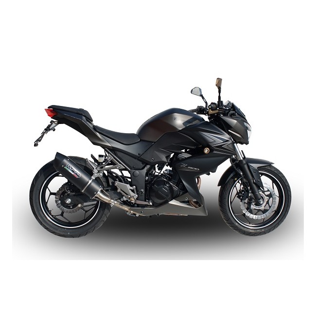 ESCAPE GPR FURORE NERO KAWASAKI Z 300 2014/16