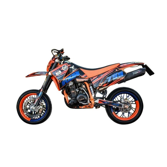 ESCAPE GPR FURORE NERO KTM LC4 Enduro - Adventure - Super