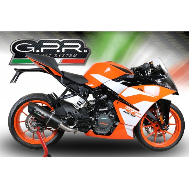 ESCAPE GPR FURORE NERO KTM RC 125 2017/18