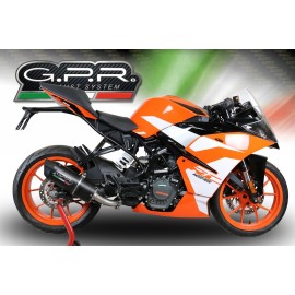 ESCAPE GPR FURORE NERO KTM RC 390 2017/18
