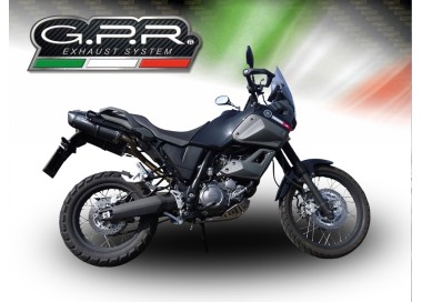 ESCAPE GPR FURORE NERO YAMAHA XT 660 Z TENERE 2008/16