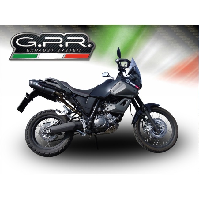 ESCAPE GPR FURORE NERO YAMAHA XT 660 Z TENERE 2008/16 ESCAPE GPR FURORE NERO YAMAHA XT 660 Z TENERE 2008/16