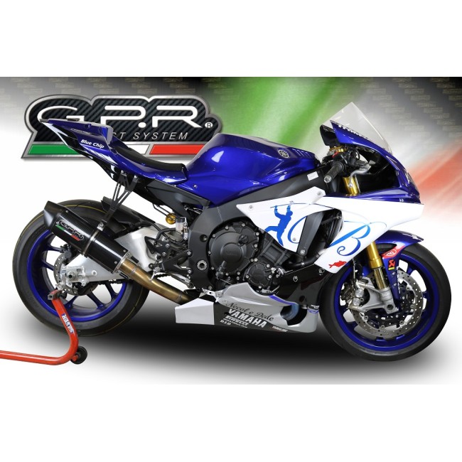 ESCAPE GPR FURORE NERO YAMAHA YZF R1/R1-M 2017/18 EURO 4 ESCAPE GPR FURORE NERO YAMAHA YZF R1/R1-M 2017/18 EURO 4