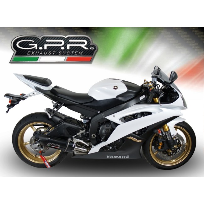 ESCAPE GPR FURORE NERO YAMAHA YZF R6 2006/16