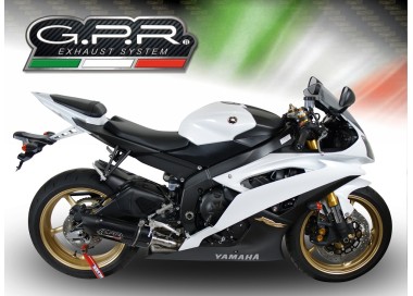 ESCAPE GPR FURORE NERO YAMAHA YZF R6 2006/16
