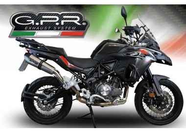 ESCAPE GPR GP Evo4 Titanium Benelli Trk 502 X 2021/2024 e