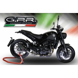 ESCAPE GPR Gpe Ann. Black titanium Benelli Leoncino 500 2