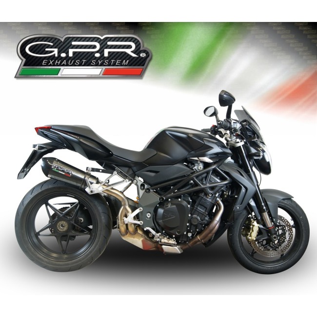 ESCAPE GPR GPE ANNIVERSARY POPPY MV AGUSTA BRUTALE 1090 R
