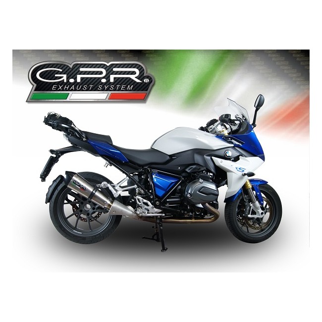 ESCAPE GPR GPE ANNIVERSARY TITANIUM BMW R 1200 RS LC 2015