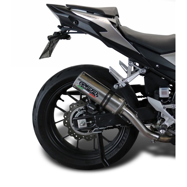 ESCAPE GPR HONDA CB 500 X 2013/15 M3 INOX  HOM
