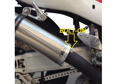 ESCAPE GPR INOX TONDO KAWASAKI ZX-9R - ZX900C 1998/99