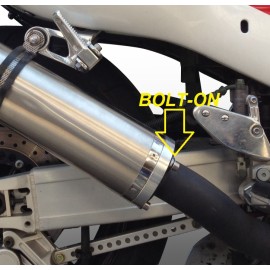ESCAPE GPR INOX TONDO SUZUKI GSX-R 1000 2001/02