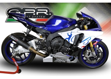 ESCAPE GPR M3 BLACK TI. MOTO 3 W.C.R. YAMAHA YZF R1/R1-M