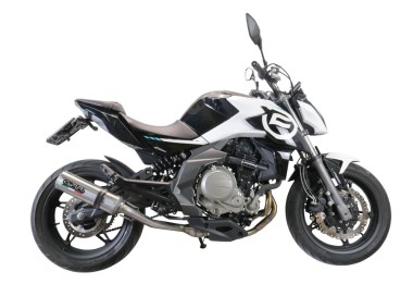 ESCAPE GPR M3 Inox  Cf Moto 400 NK 2019/2020 e4