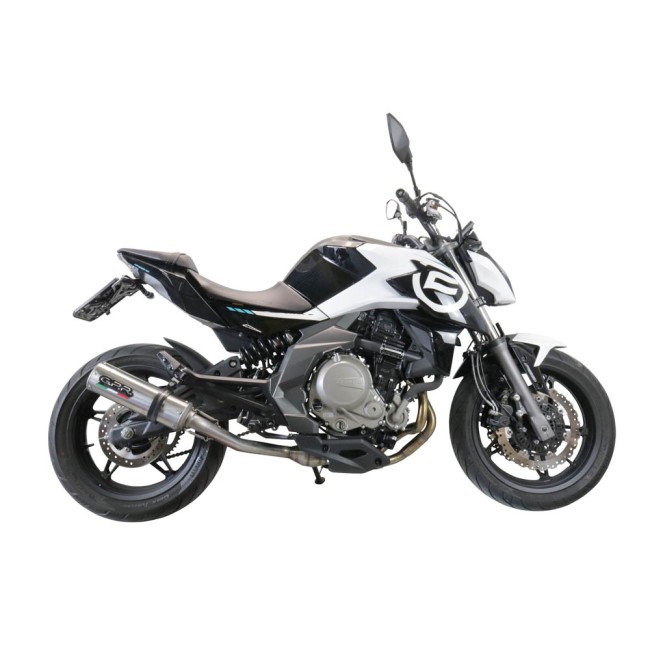 ESCAPE GPR M3 Inox Cf Moto 650 Mt 2021/2024 e5 ESCAPE GPR M3 Inox Cf Moto 650 Mt 2021/2024 e5