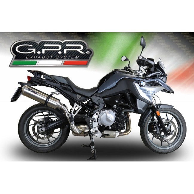 ESCAPE GPR SATINOX BMW F 750 GS 2018/19