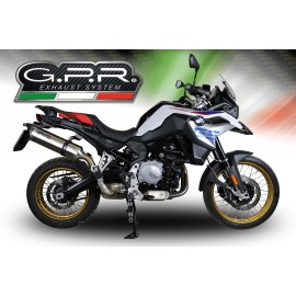 ESCAPE GPR SATINOX BMW F 850 GS - F 850 GS ADVENTURE 2018