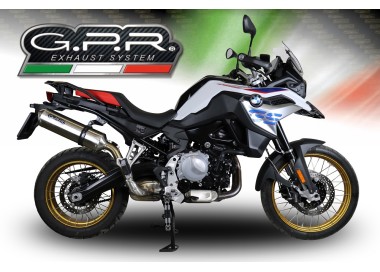ESCAPE GPR SATINOX BMW F 850 GS - F 850 GS ADVENTURE 2018