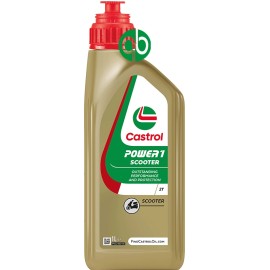 Aceite CASTROL POWER1 SCOOTER 2T 1L -Protección extra en tu scooter |REBESA