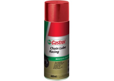 Aceite CASTROL AEROSOL CHAIN LUBE RACING 0,400GR-nueva fórmula 5 en 1  |REBESA