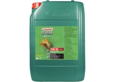 Aceite CASTROL CRB MULTI 15W40 CI4/E7 20L-Protección superior |REBESA