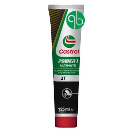 Aceite CASTROL POWER1 ULTIMATE 2T 125CC-nueva fórmula 5 en 1  |REBESA