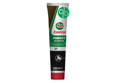 Aceite CASTROL POWER1 ULTIMATE 2T 125CC-nueva fórmula 5 en 1  |REBESA
